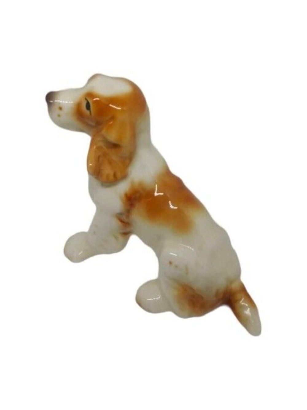 Vintage springer cocker spaniel figurine stamped Goldcrest Ceramic Corp 5" dog - Picture 5 of 11